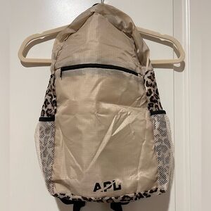 APL Leopard packable lightweight backpack - NWOT